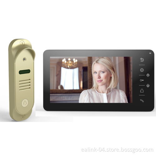 7" Commax Video Door Phone with Touch Key (M2207A+D25)